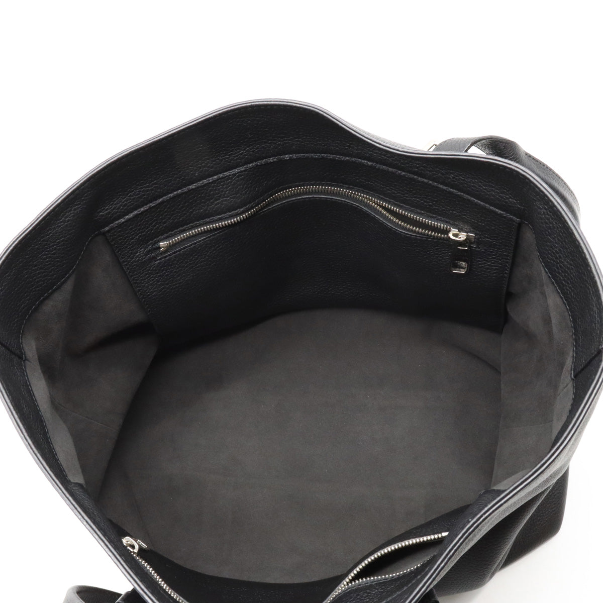 Louis Vuitton Cover Voyage Tote Bag Leather Noir Black