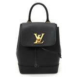 Louis Vuitton LockMe Backpack Mini Rucksack Noir Black