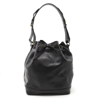 Louis Vuitton Epi Noe Shoulder Bag Shawl Leather Noir Black