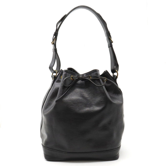 Louis Vuitton Epi Noe Shoulder Bag Shawl Leather Noir Black