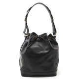 Louis Vuitton Epi Noe Shoulder Bag Shawl Leather Noir Black
