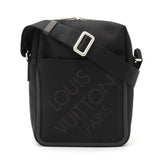 Louis Vuitton Damier jean Citadine Shoulder Bag Noir Black