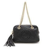 Gucci Leather Soho Interlocking G Chain Shoulder Bag 308983 Shoulder Bag