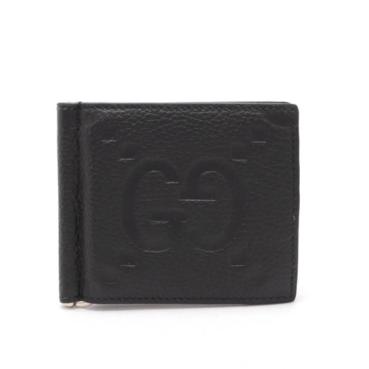 Gucci Leather Jumbo GG Bi-fold Wallet 739477