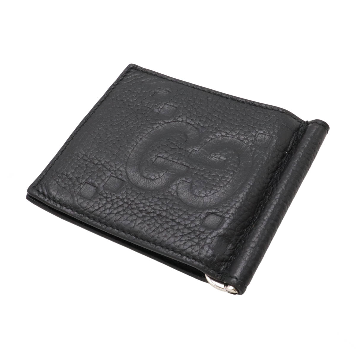 Gucci Leather Jumbo GG Bi-fold Wallet 739477