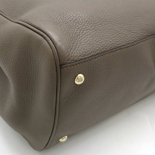 Gucci Leather Bamboo Shopper 2way Bag 323658