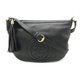 Gucci Soho Interlocking G Leather Shoulder Bag
