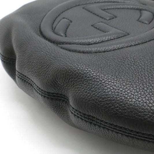 Gucci Soho Interlocking G Leather Shoulder Bag