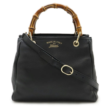 Gucci Bamboo Small Shopper 2way bag Leather