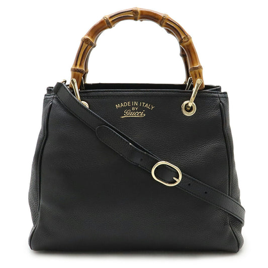 Gucci Bamboo Small Shopper 2way bag Leather