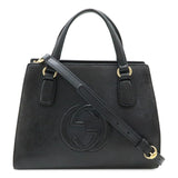 Gucci Soho Interlocking G Leather 2way Bag