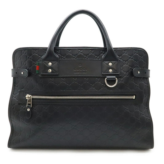 Gucci Guccissima Coated Leather Briefcase