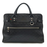 Gucci Guccissima Coated Leather Briefcase