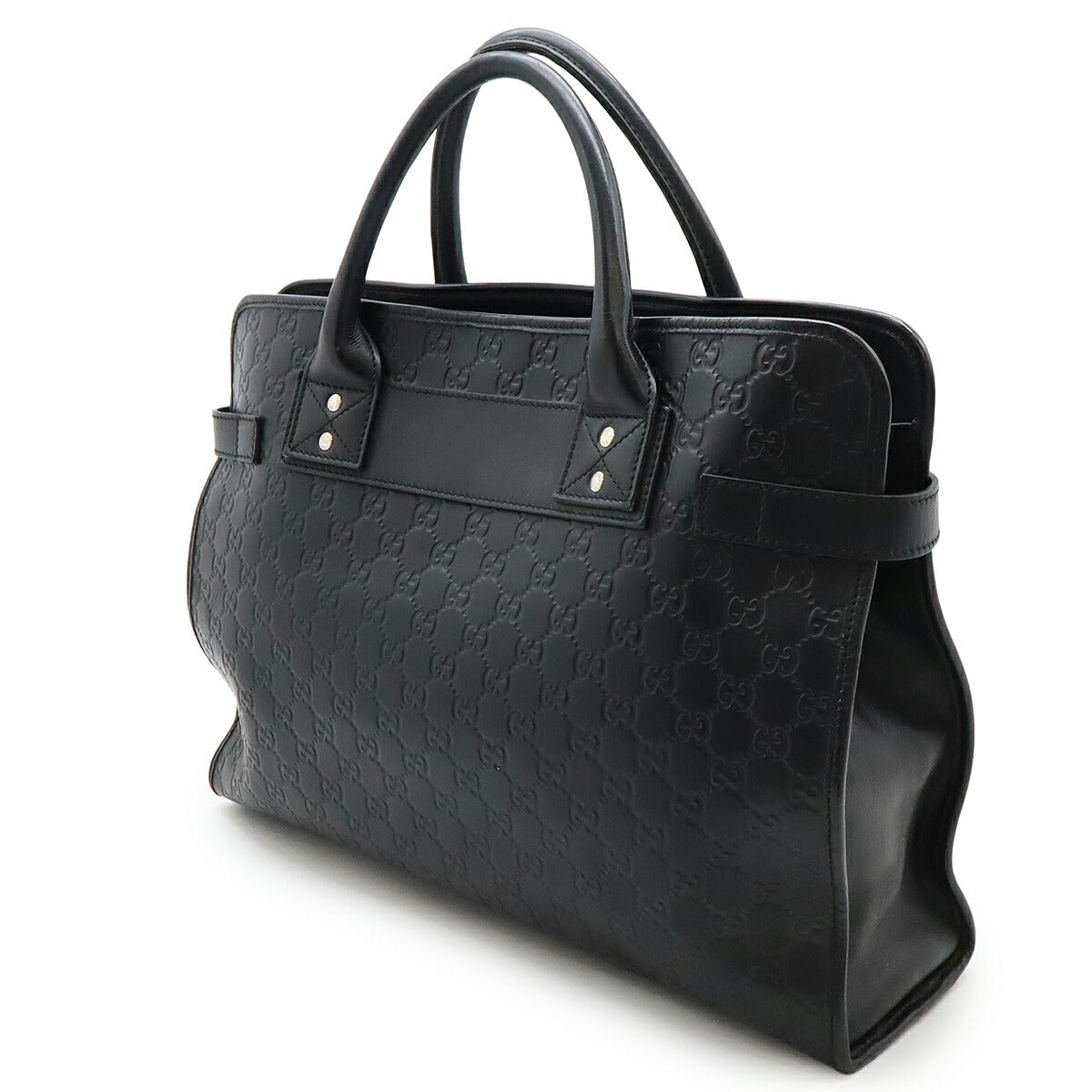 Gucci Guccissima Coated Leather Briefcase
