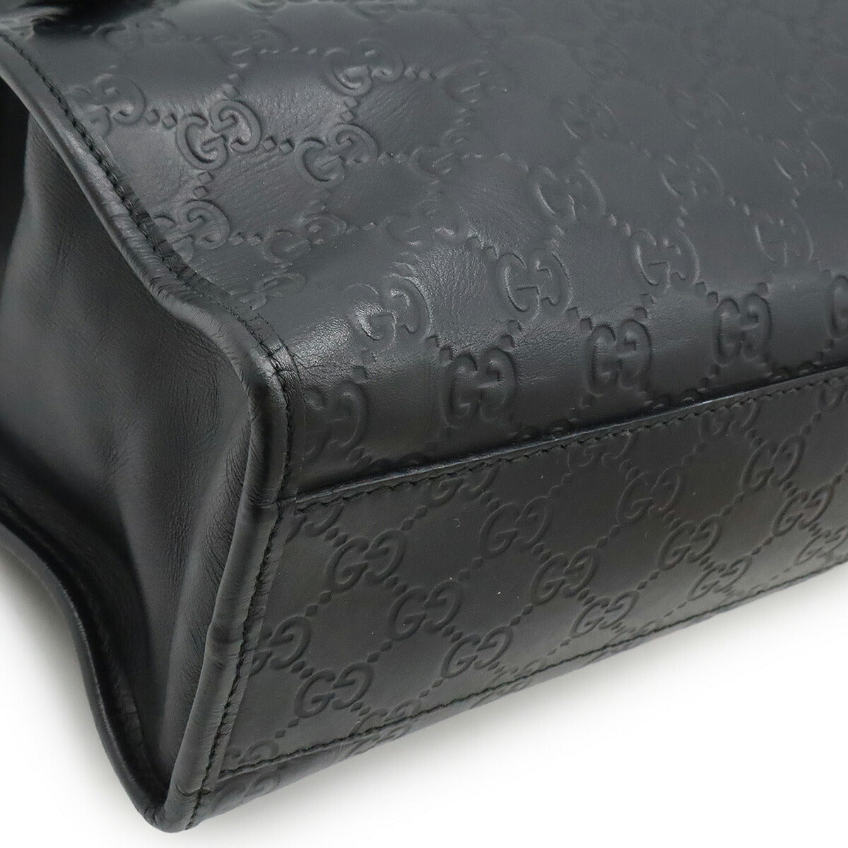 Gucci Guccissima Coated Leather Briefcase