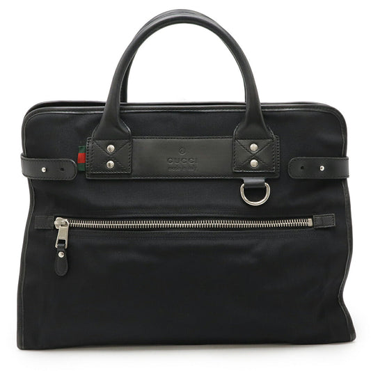 Gucci Web Loop Nylon Canvas Briefcase