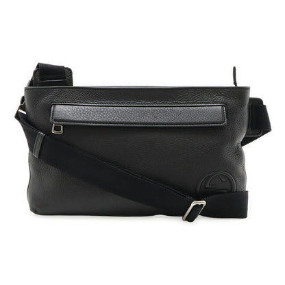 Gucci Soho Interlocking G Logo Leather Shoulder Bag