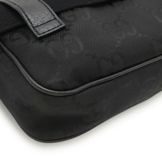 Gucci Off The Grid Nylon Canvas Leather Belt Bag