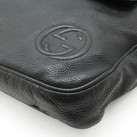 Gucci Interlocking G Leather Briefcase