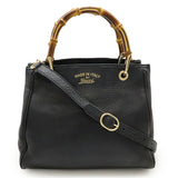 Gucci Bamboo Leather 2way Bag