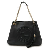 Gucci Soho Interlocking G Leather Tote Bag