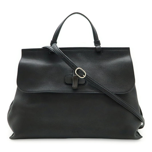 Gucci Bamboo Daily Leather 2way Bag