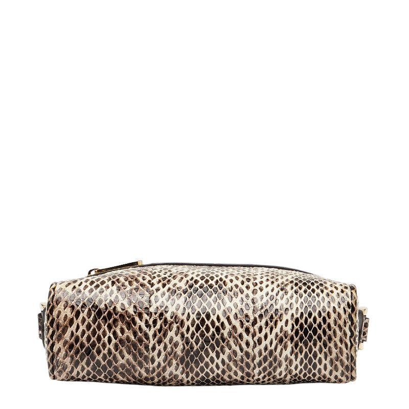 Gucci GG Marmont Python Shoulder Bag