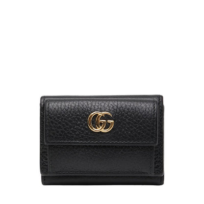 Gucci GG Marmont Leather Trifold Wallet
