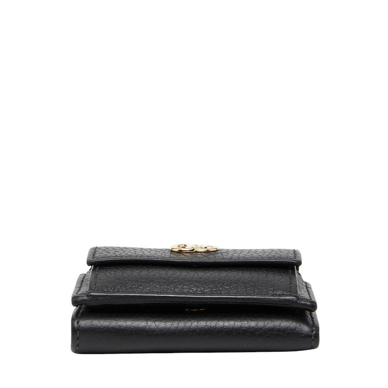 Gucci GG Marmont Leather Trifold Wallet