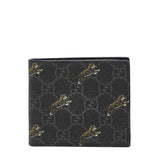 Gucci GG Supreme Tiger PVC Leather Wallet