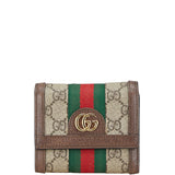 Gucci Ophidia GG Supreme tri-fold wallet