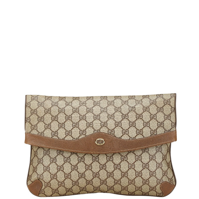 Gucci GG Supreme PVC clutch bag