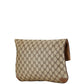 Gucci GG Supreme PVC clutch bag