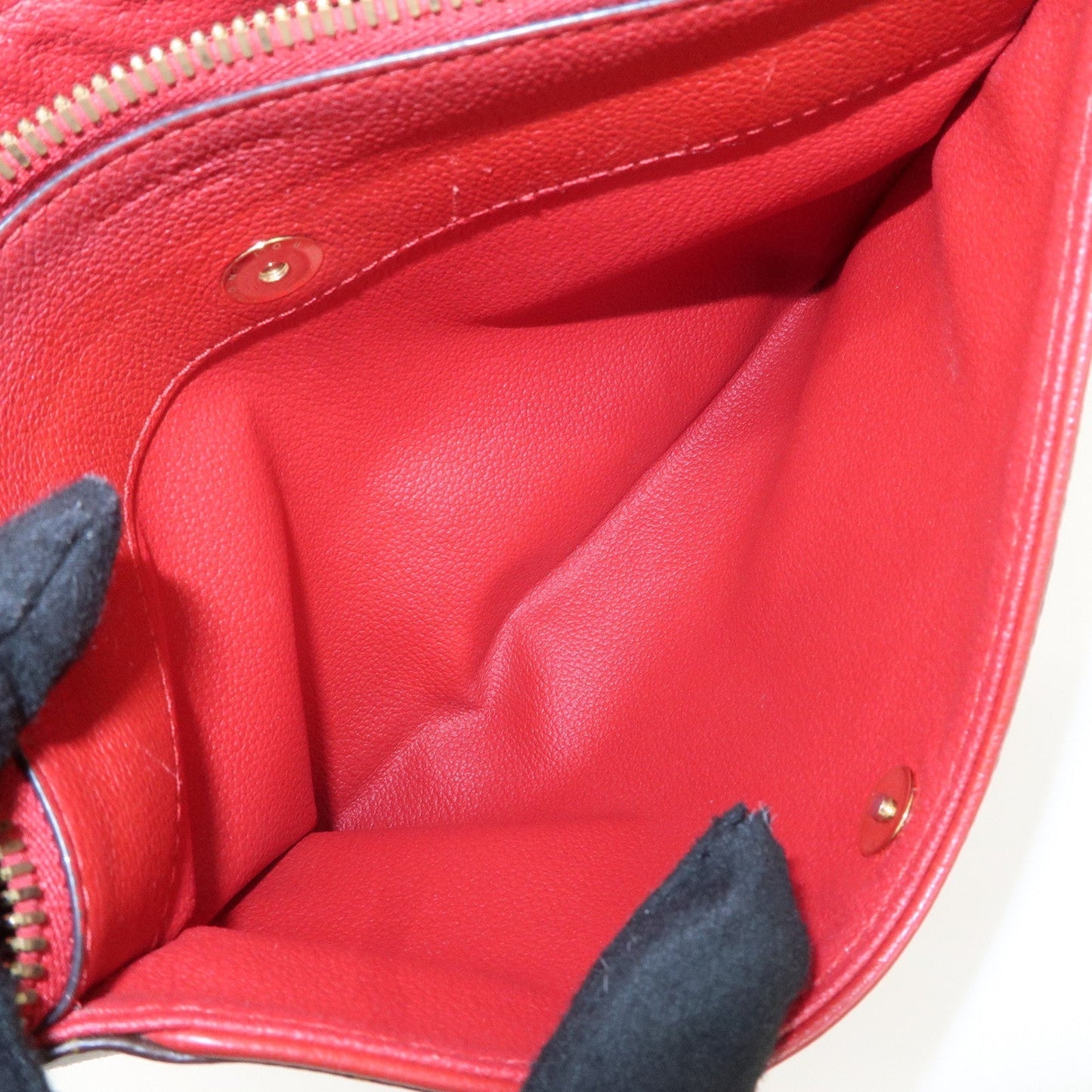 Louis Vuitton Monogram Pallas Beauty Case Brown Red M64123