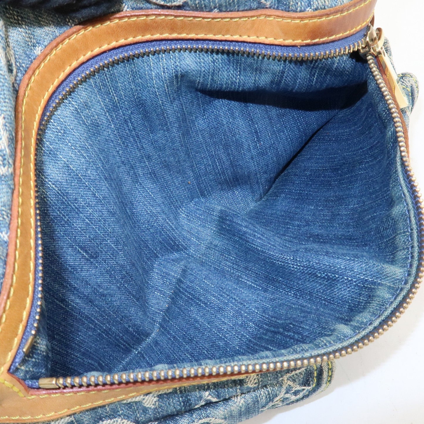 Louis Vuitton Monogram Denim Baggy PM 2Way Shoulder Bag M95049