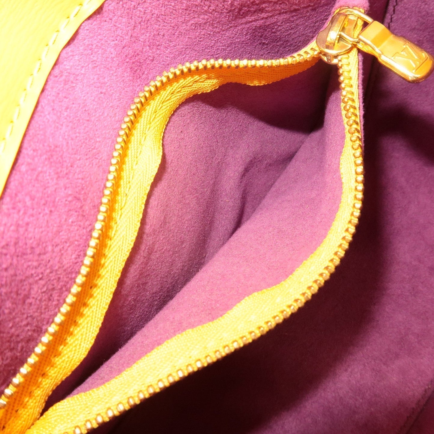 Louis Vuitton Epi Buci Shoulder Bag Tassili Yellow M52209