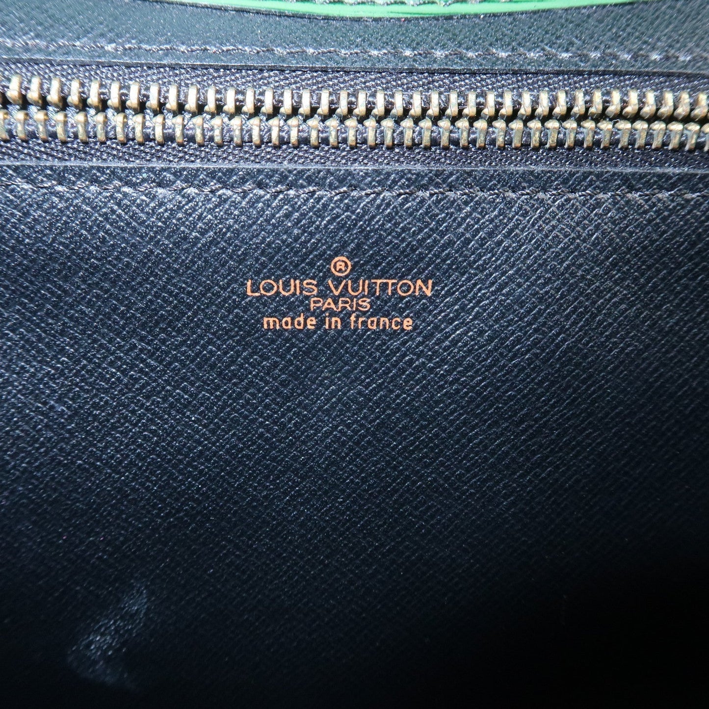Louis Vuitton Epi Montaigne 27 Clutch Bag Borneo Green M52654