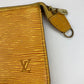 LOUIS VUITTON Yellow Epi Lussac Tote and Pochette