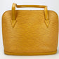 LOUIS VUITTON Yellow Epi Lussac Tote and Pochette