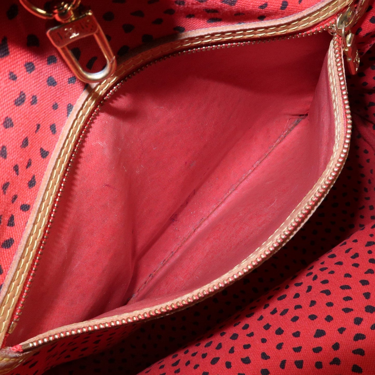 Louis Vuitton Rouge Pumpkin Dots Yayoi Kusama Neverfull MM M40686