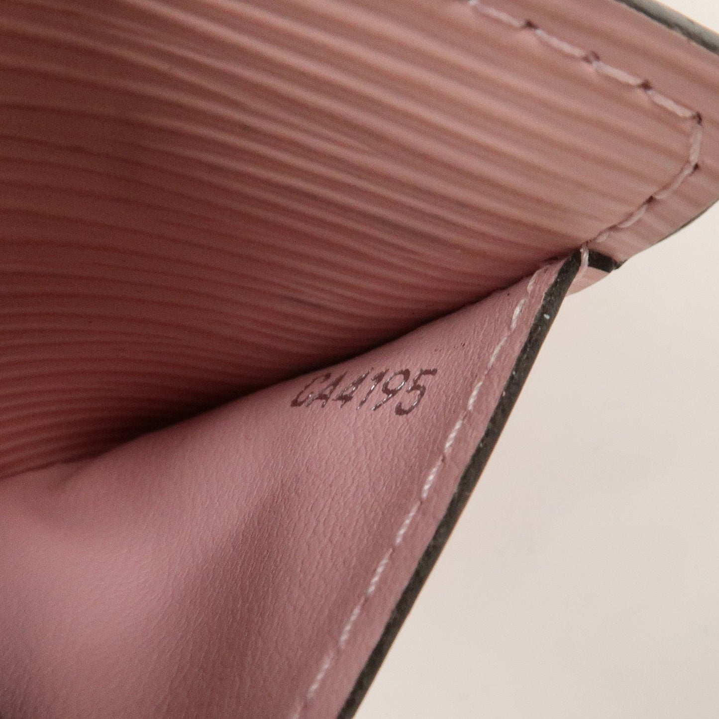 Louis Vuitton Epi Portefeuille Sara Rose Ballerine M61216