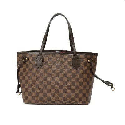 Louis Vuitton Neverfull PM Damier Canvas Tote Bag