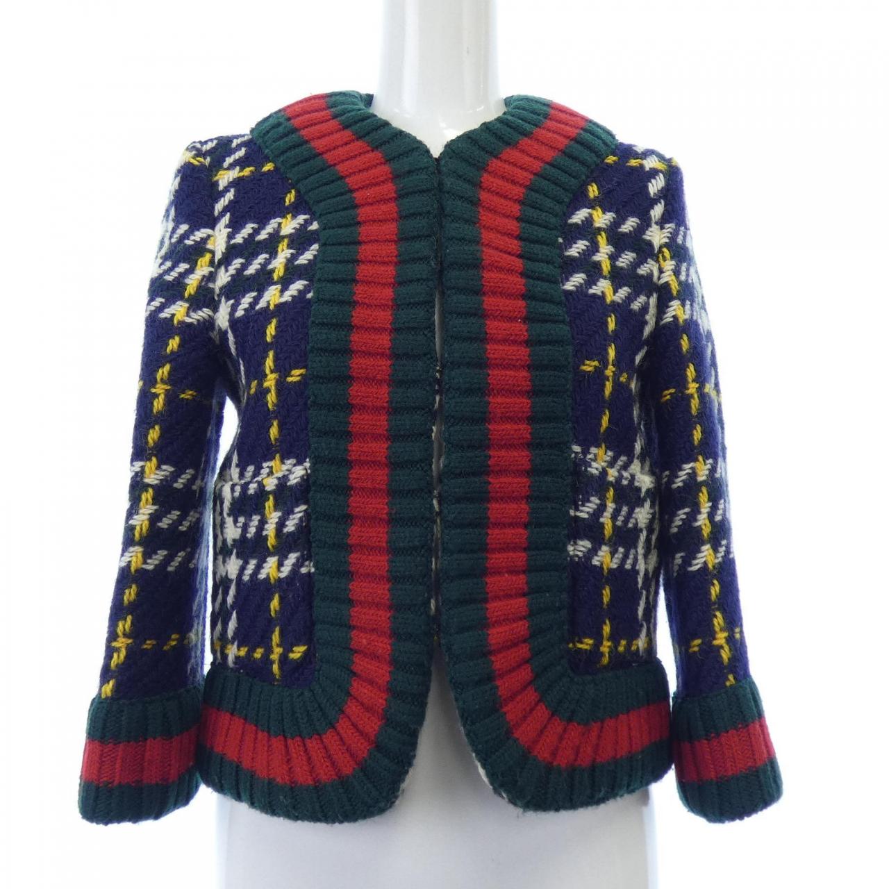 Gucci Collarless Jacket