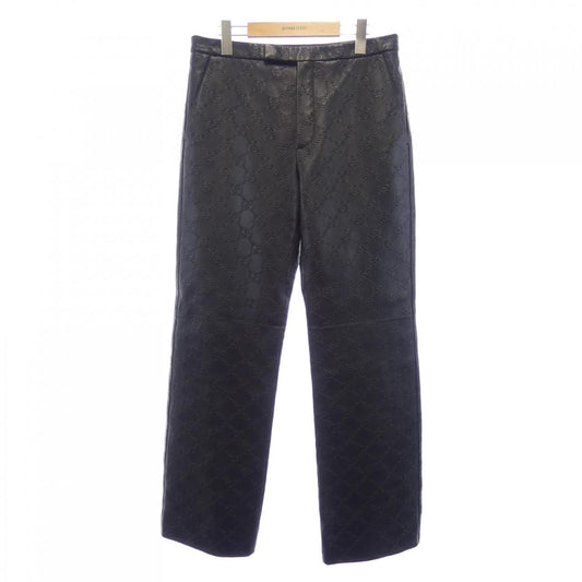 Gucci 669071 XNAPN Lamb Leather Pants