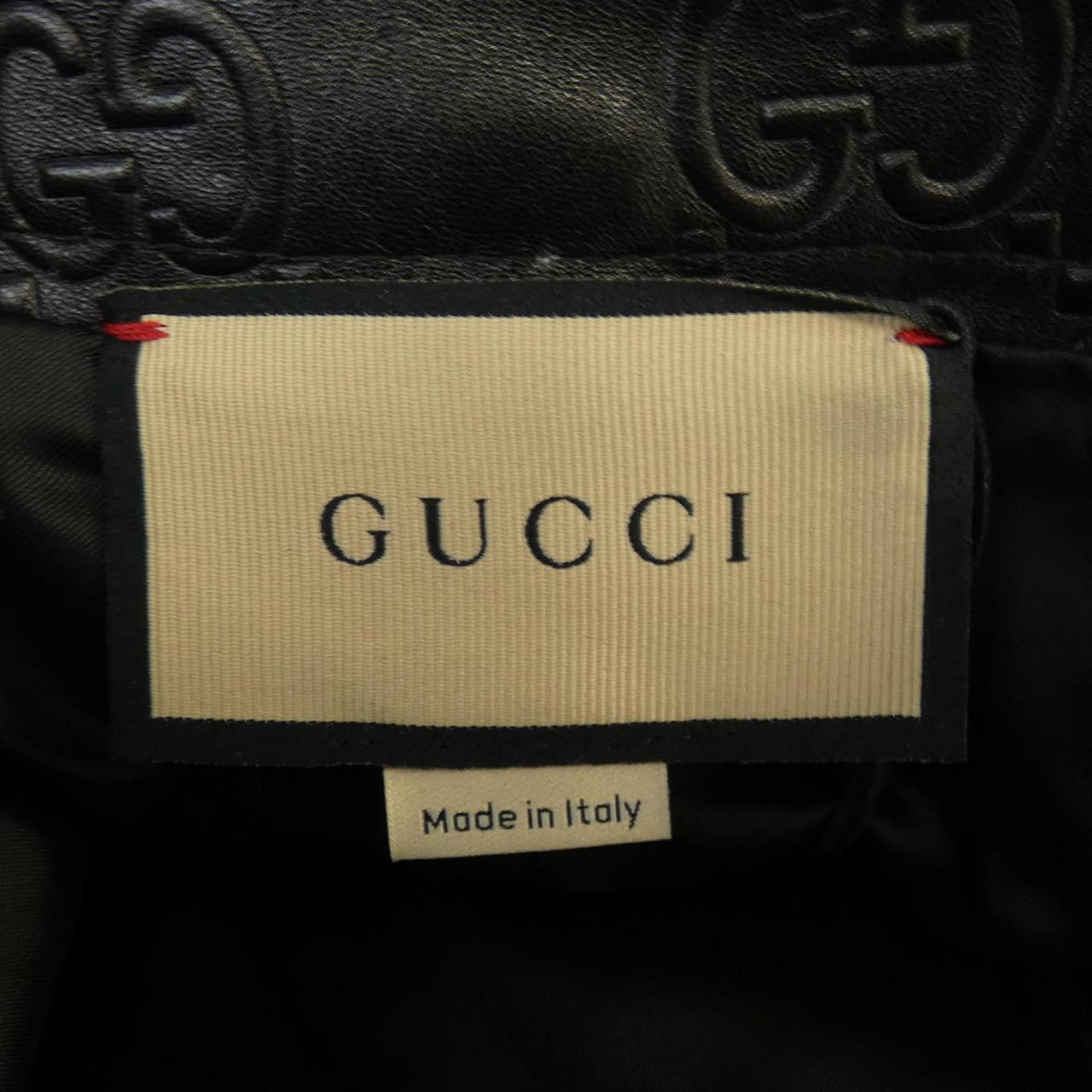Gucci 669071 XNAPN Lamb Leather Pants