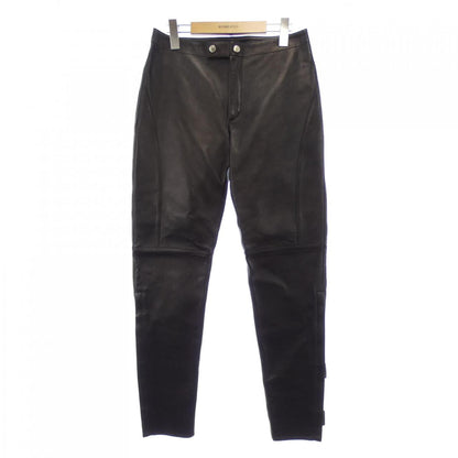 Gucci 775539 XNA1B Lambskin Pants