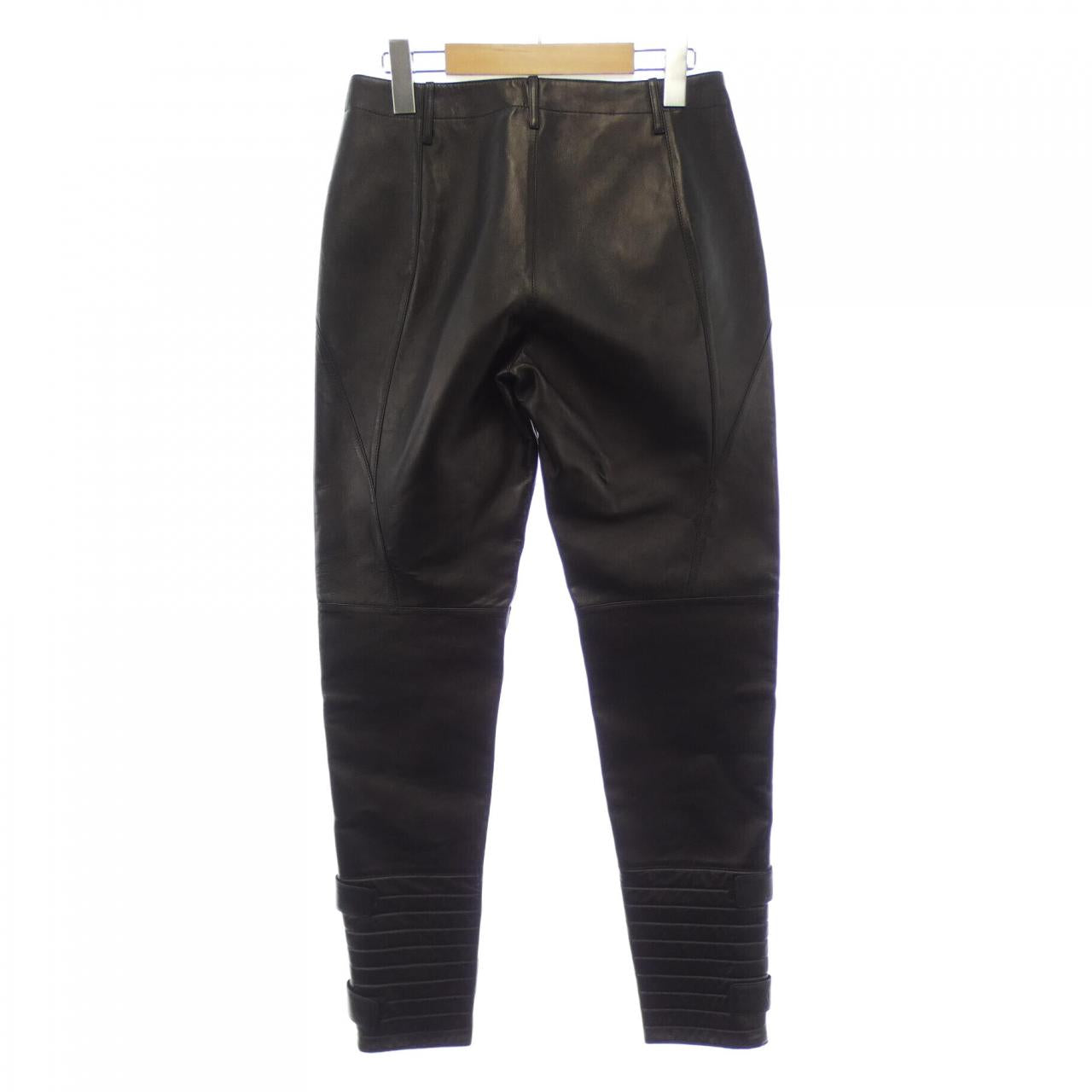 Gucci 775539 XNA1B Lambskin Pants