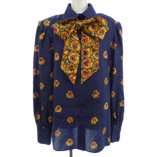 Gucci 722304 ZAL26 Silk Shirt