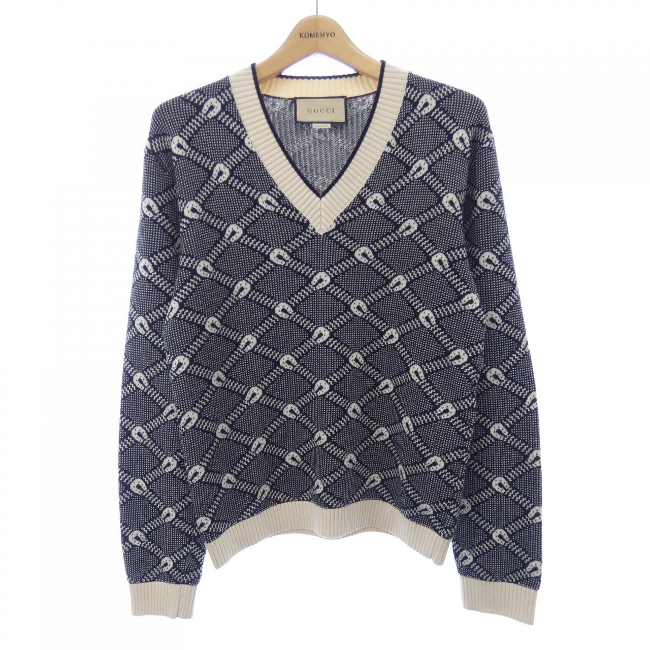 Gucci 703112 XKCCW Cashmere Blend Knit