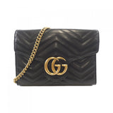 Gucci GG Marmont Quilted Chevron Leather Shoulder Bag